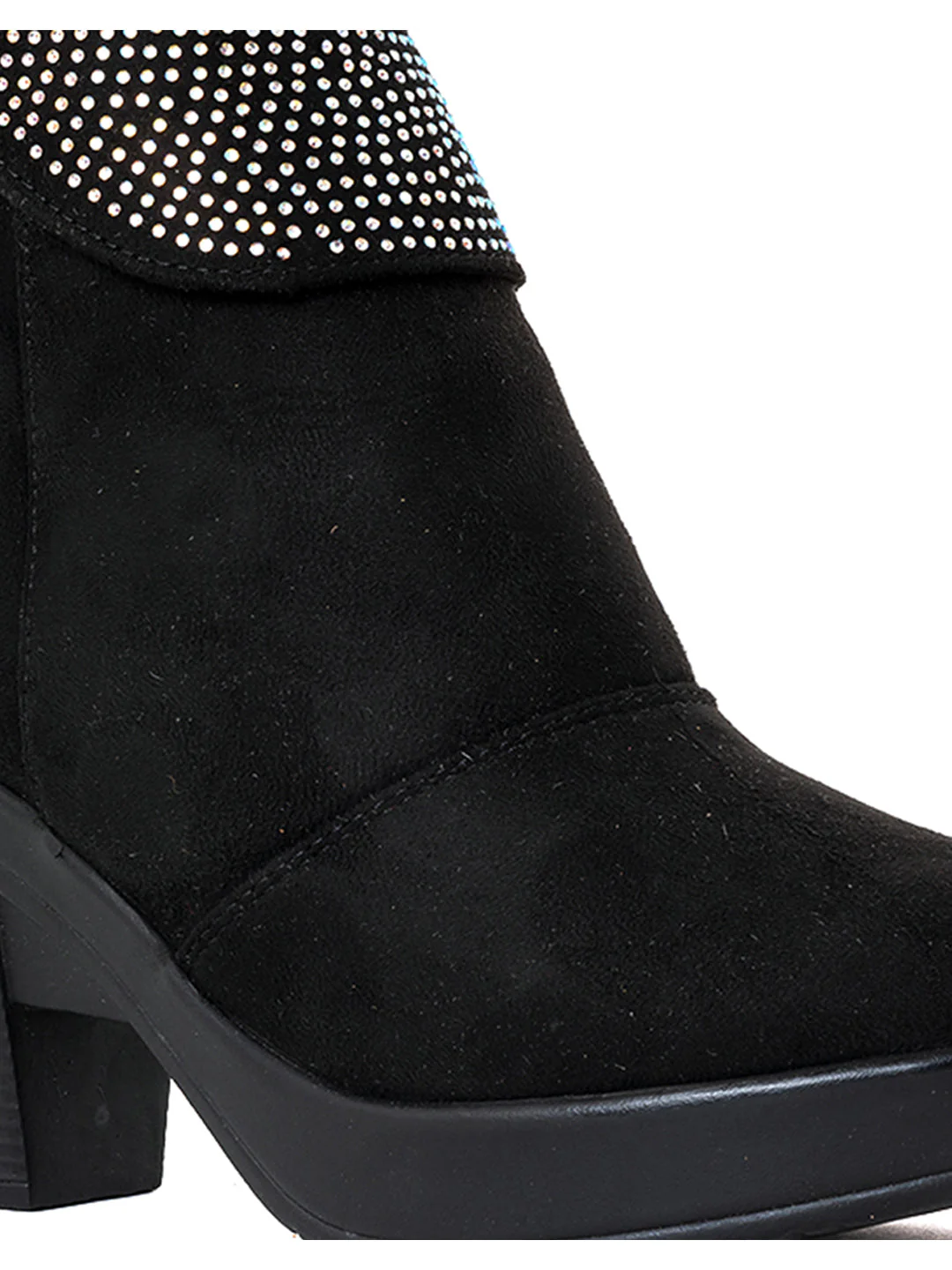 Khadim Cleo Block Heel Cuff Boots for Women - Image 10