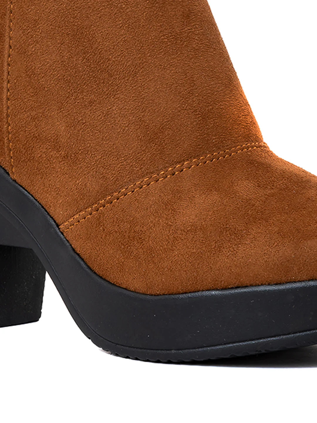 Khadim Cleo Block Heel Jodhpur Boots for Women - Image 5