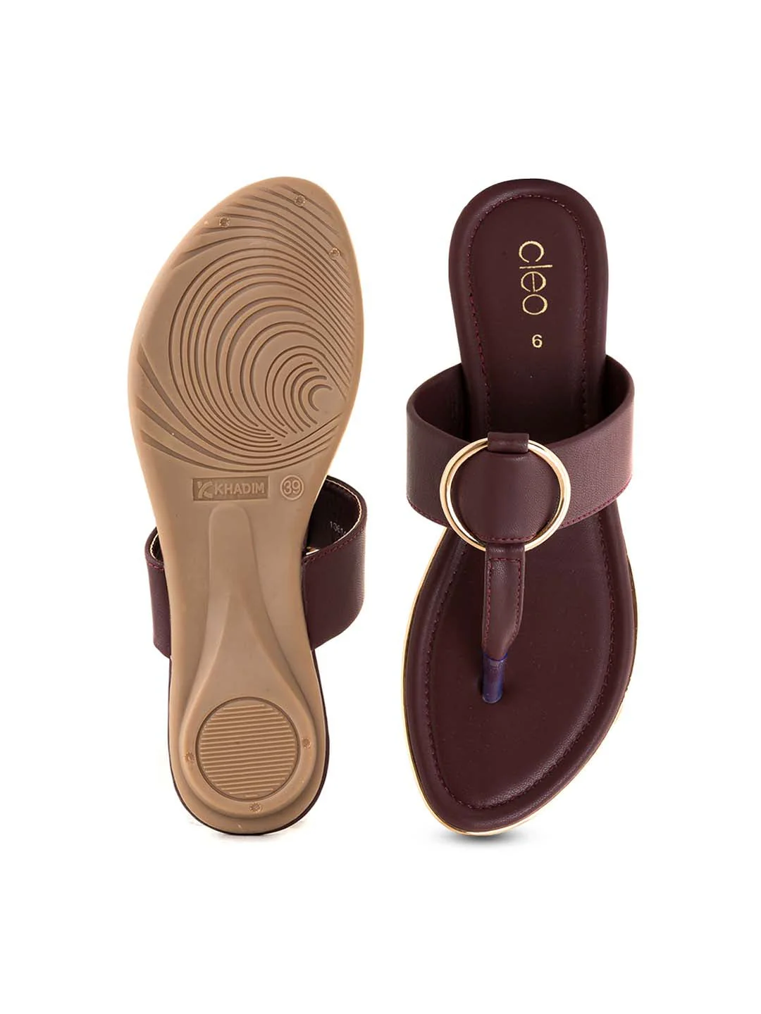 Khadim Cleo Flat Slip On Sandal for Women - Image 5