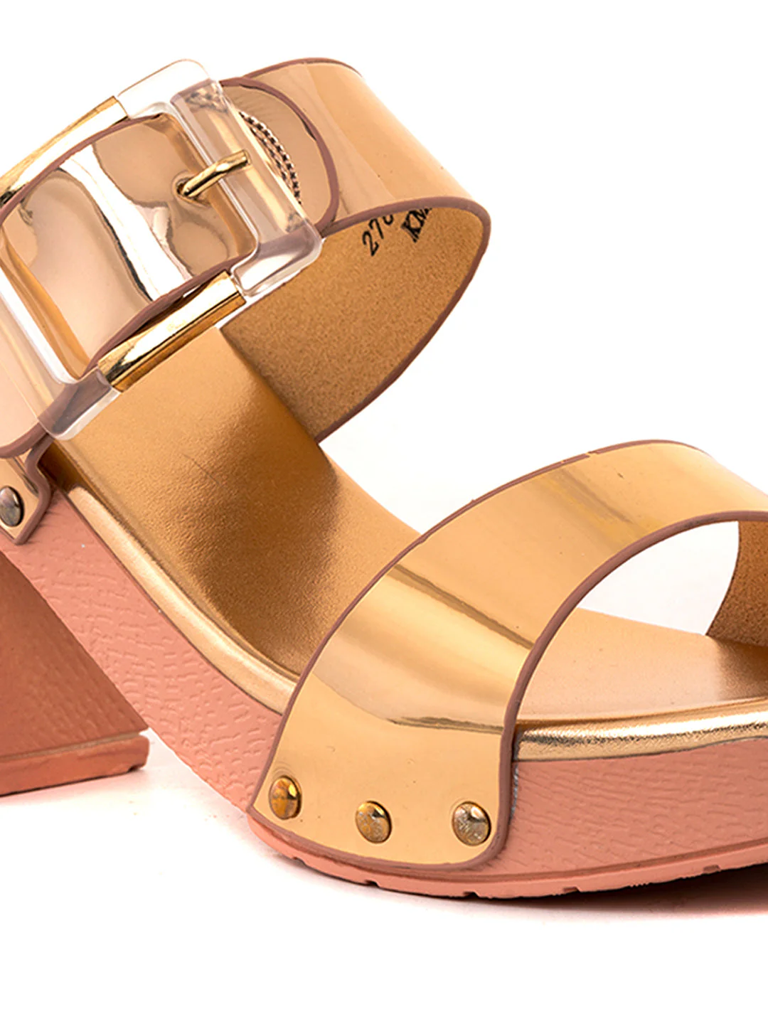 Khadim Cleo High Heel Block Mule Slip On Sandal for Women - Image 10