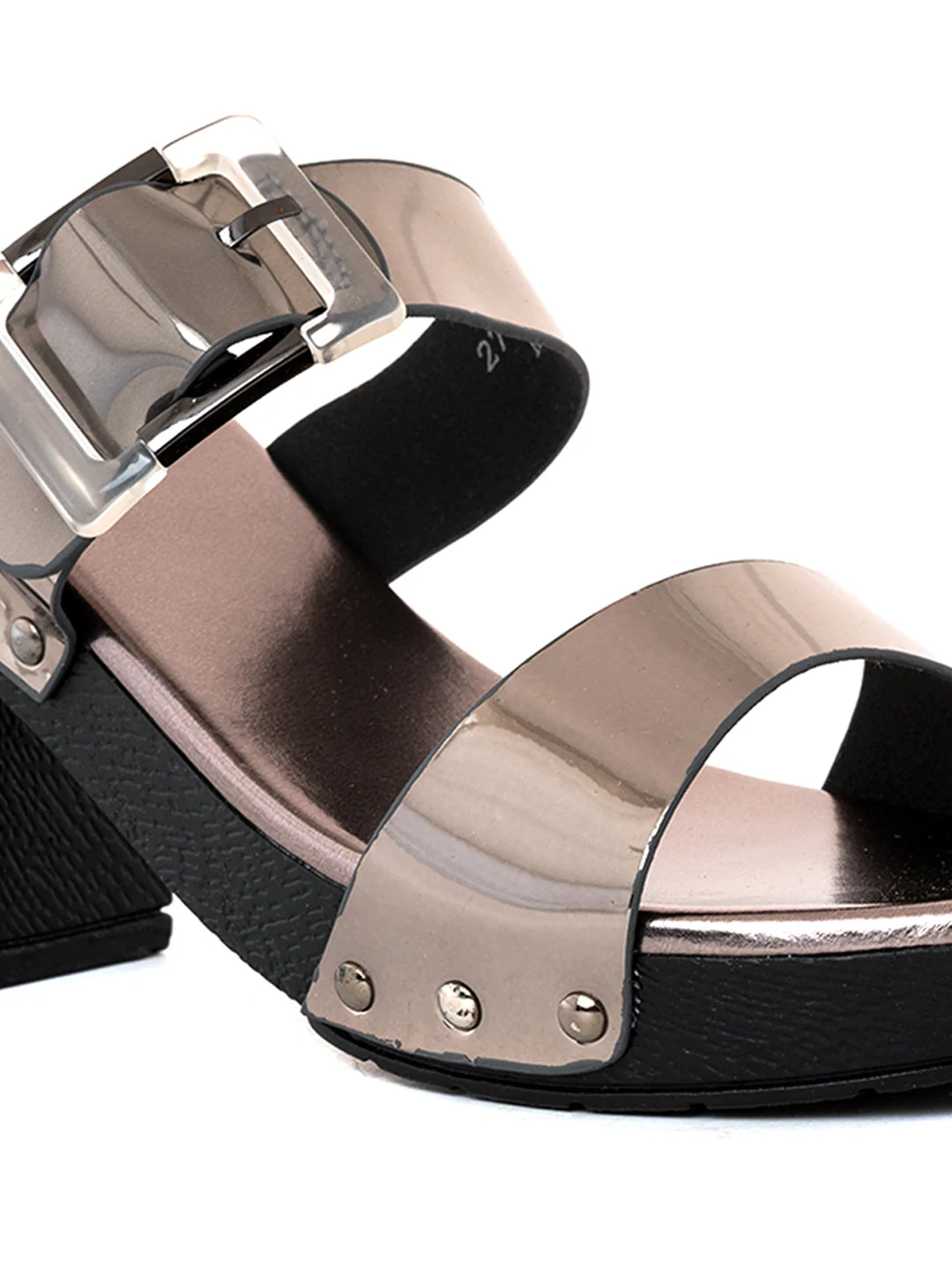 Khadim Cleo High Heel Block Mule Slip On Sandal for Women - Image 5