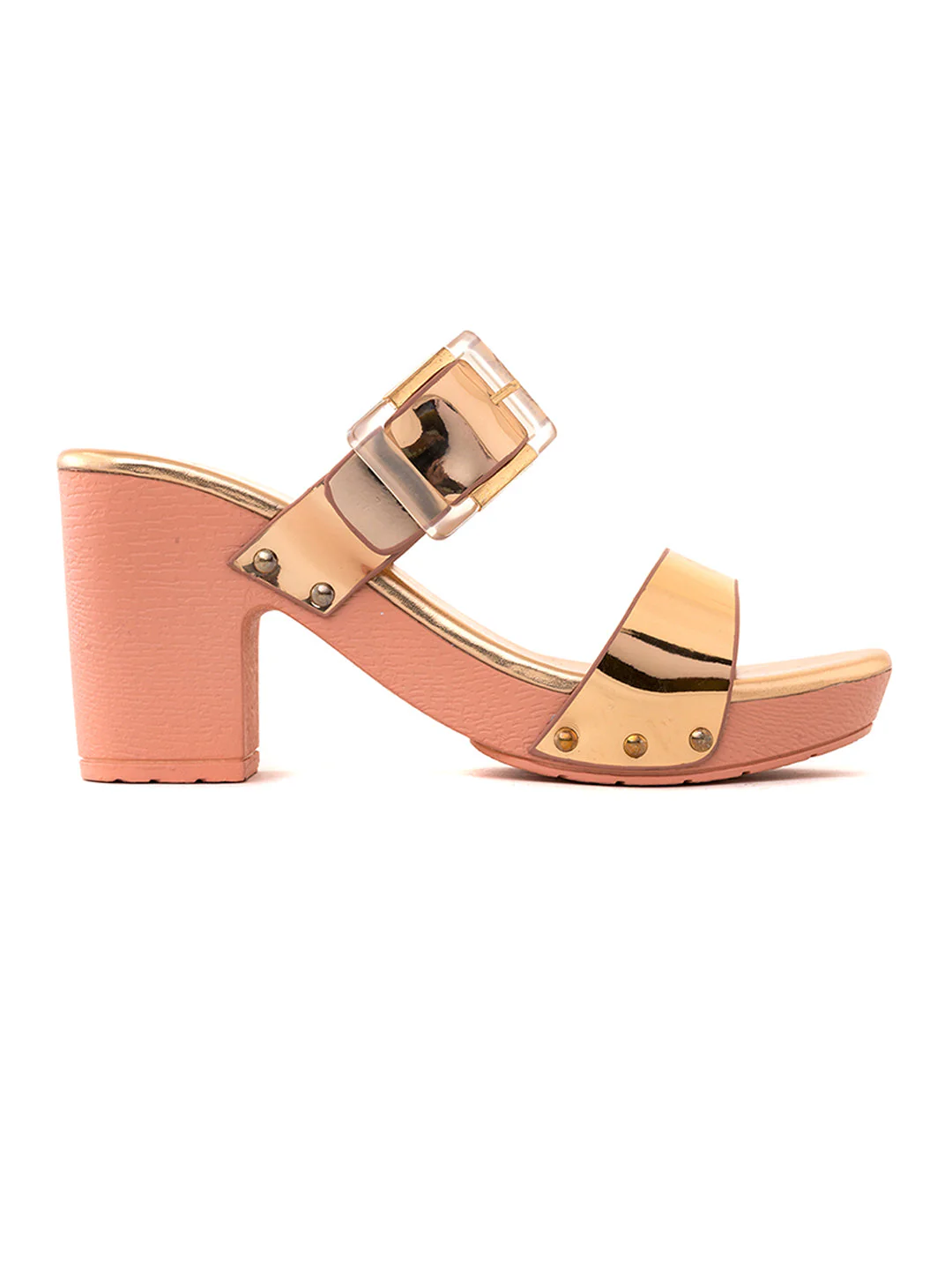 Khadim Cleo High Heel Block Mule Slip On Sandal for Women - Image 8