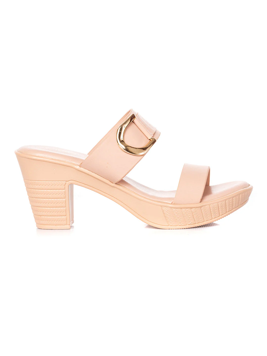 KHADIM Cleo High Heel Block Mule Slip On Sandal for Women - Image 11