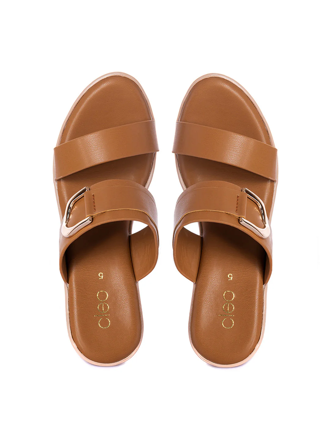 KHADIM Cleo High Heel Block Mule Slip On Sandal for Women - Image 3