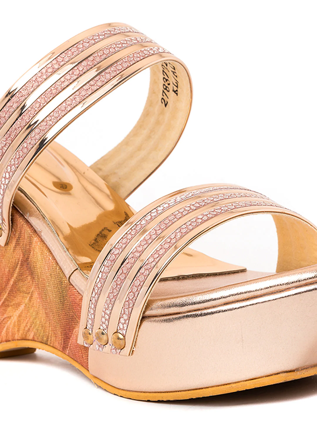 Khadim Cleo High Heel Wedge Mule Slip On Sandal for Women - Image 10