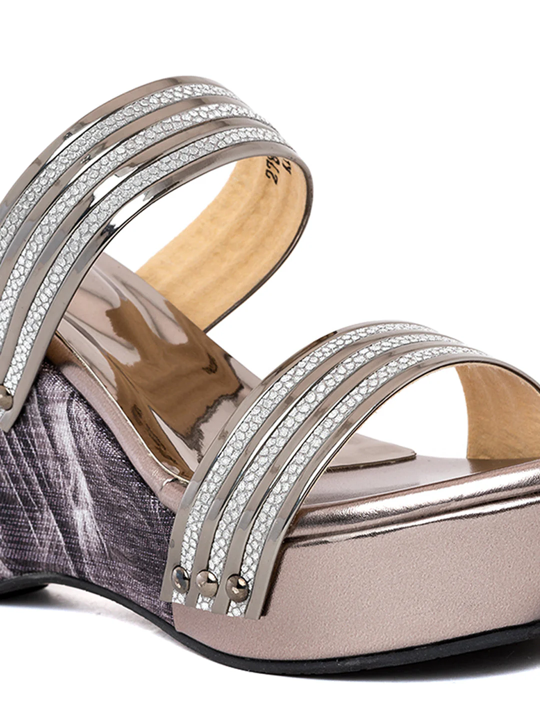 Khadim Cleo High Heel Wedge Mule Slip On Sandal for Women - Image 5