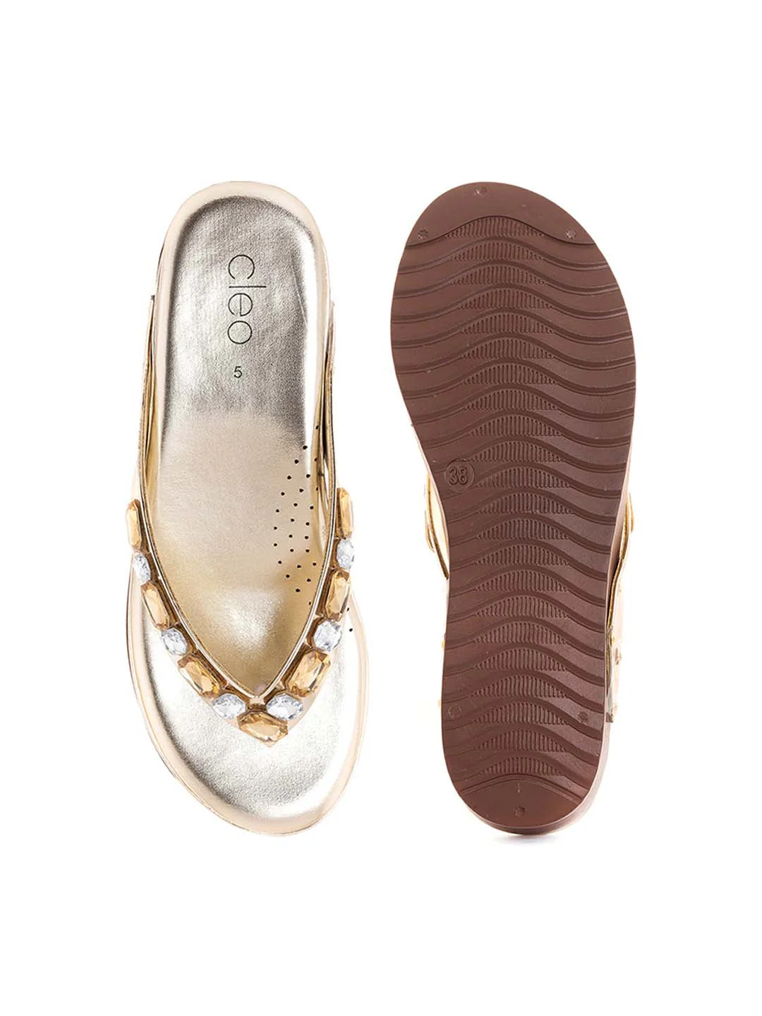 Khadim Cleo Platform Heel Slip On Sandal for Women - Image 11