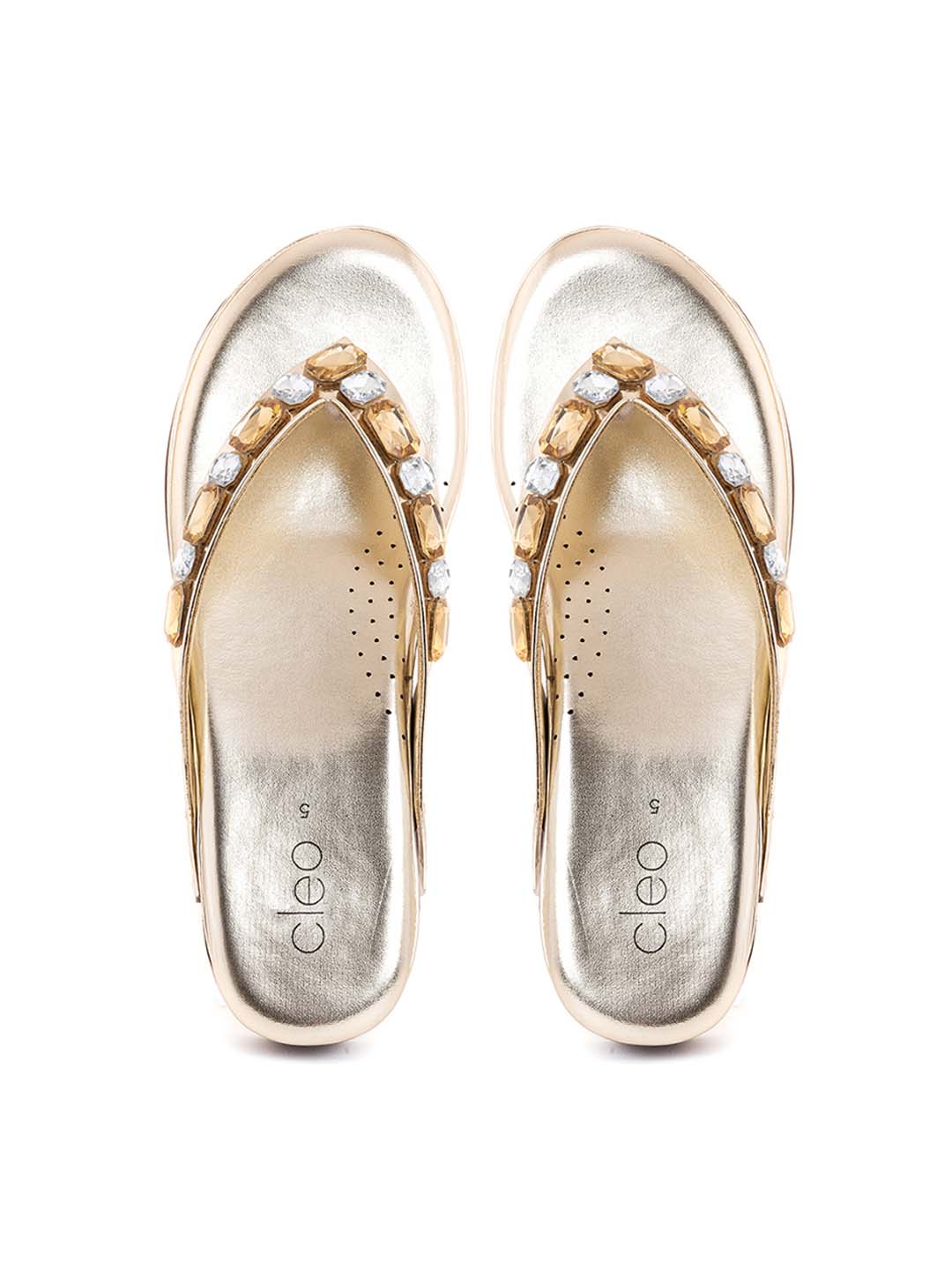 Khadim Cleo Platform Heel Slip On Sandal for Women - Image 8