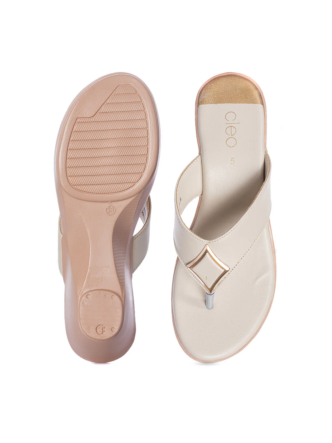 KHADIM Cleo Wedge Heel Slip On Sandal for Women - Image 13