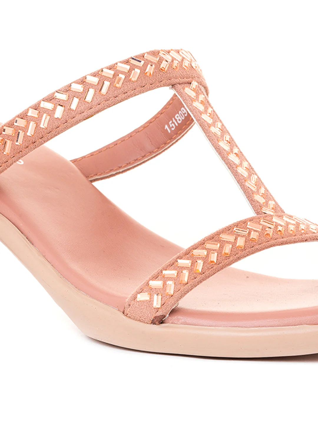 Khadim Cone Heel Slip On Sandal for Women - Image 10