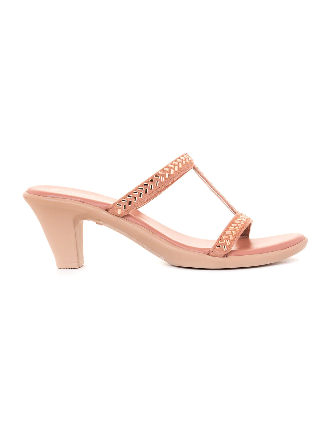 Khadim Cone Heel Slip On Sandal for Women - Image 8