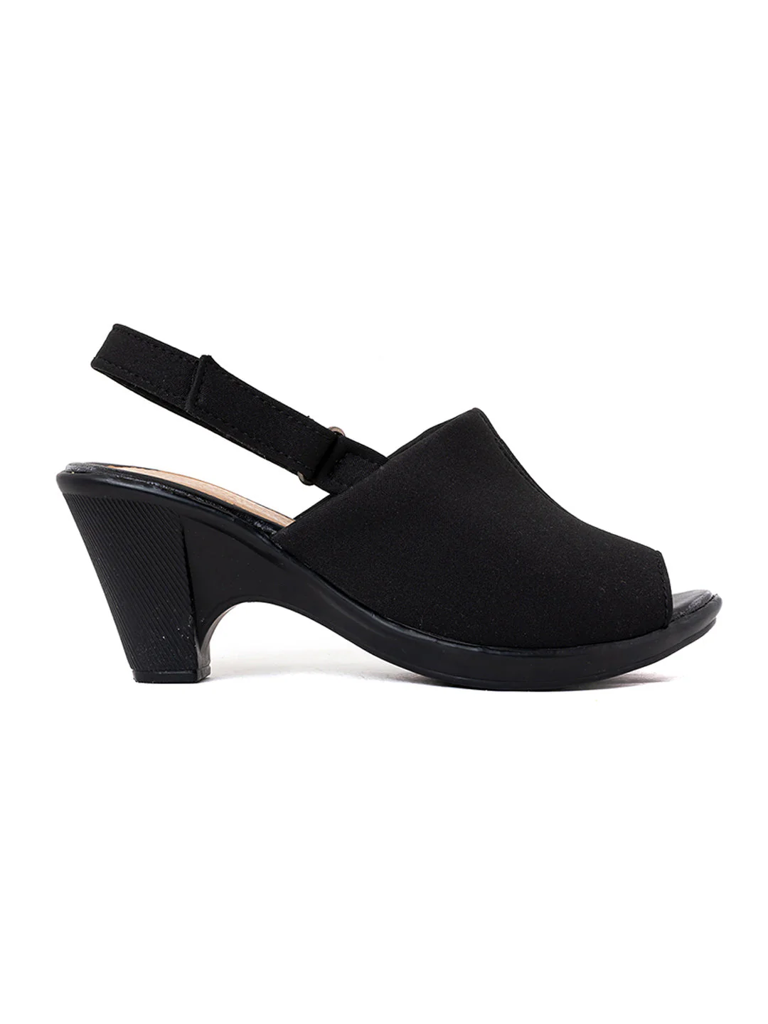 Khadim High Heel Cone Peep-toe Sandal for Women - Image 3