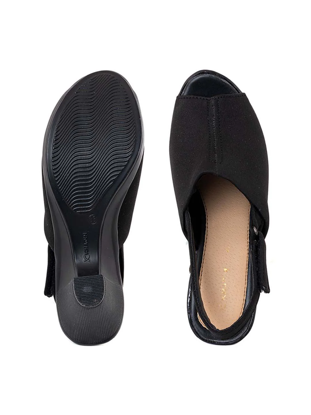 Khadim High Heel Cone Peep-toe Sandal for Women - Image 4