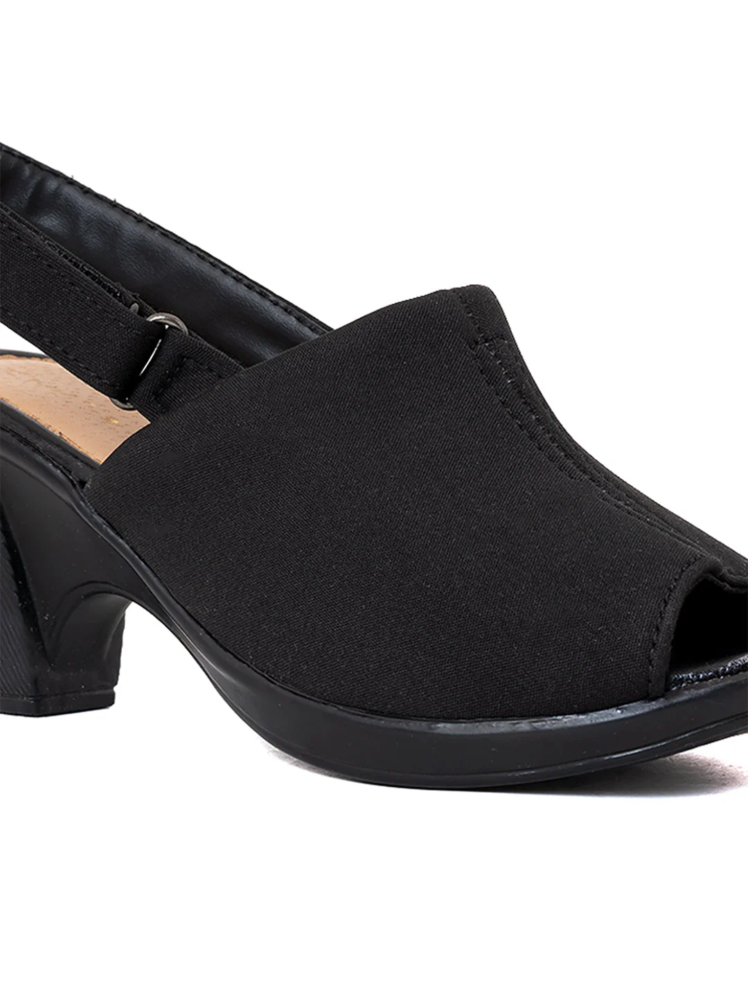 Khadim High Heel Cone Peep-toe Sandal for Women - Image 5