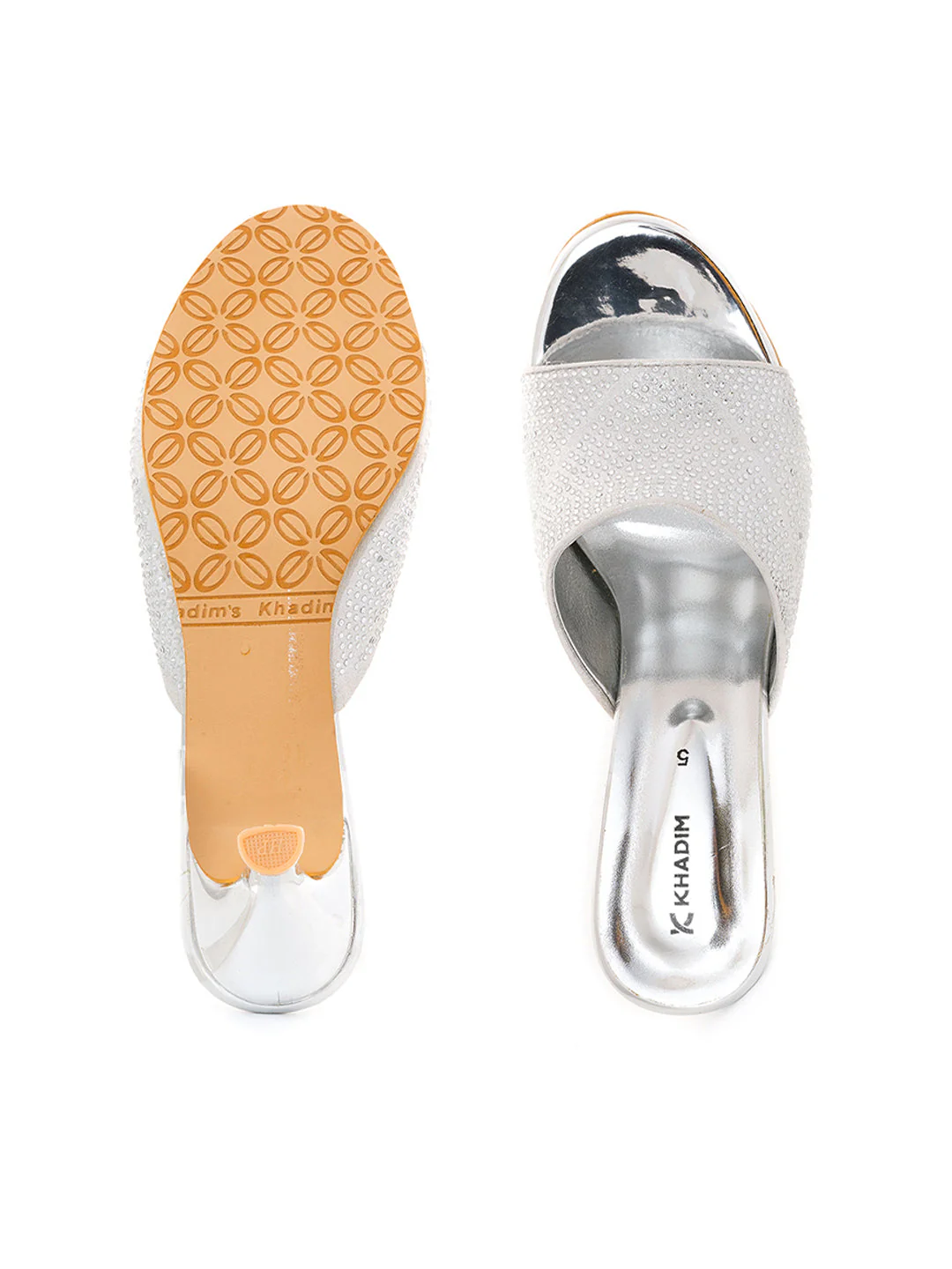 Khadim High Heel Mule Slip On Sandal for Women - Image 4