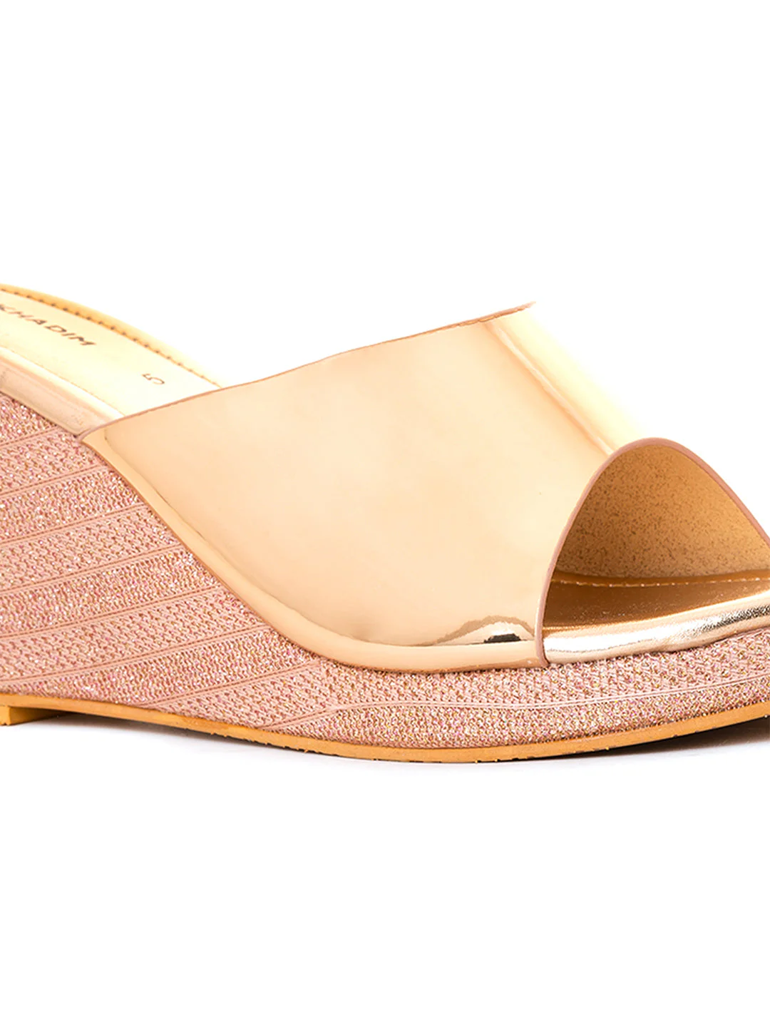 Khadim High Heel Wedge Mule Slip On Sandal for Women - Image 10