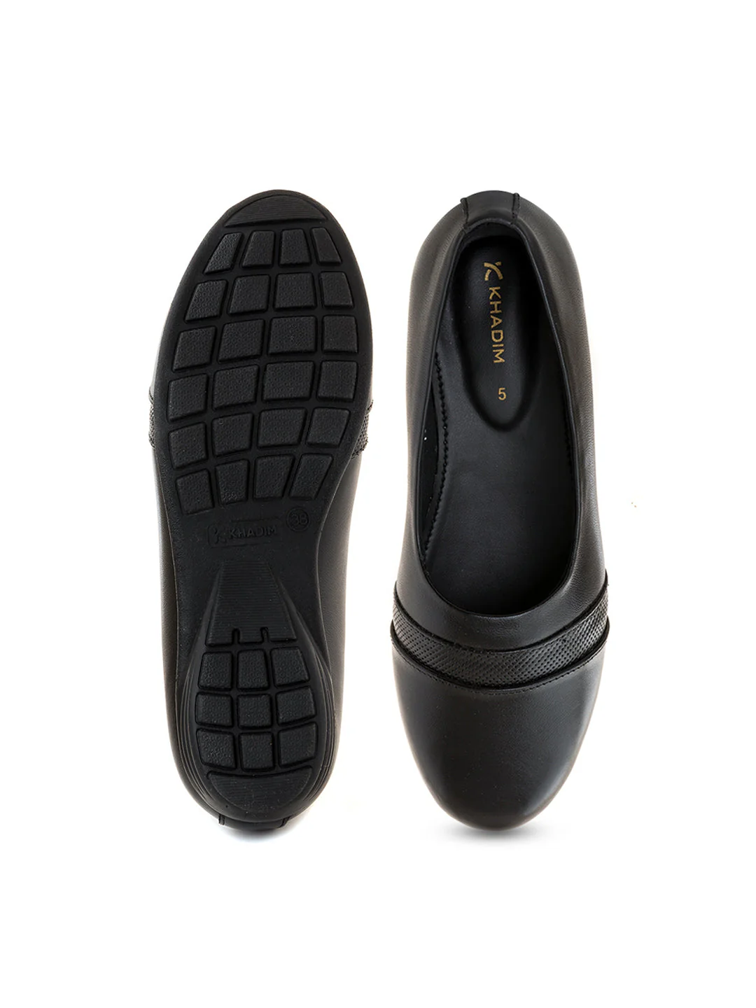 Khadim Leather Ballerina Shoe for Women - Image 4