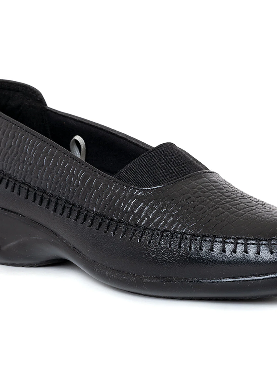 Khadim Leather Wedge Heel Loafers Casual Shoe for Women - Image 5