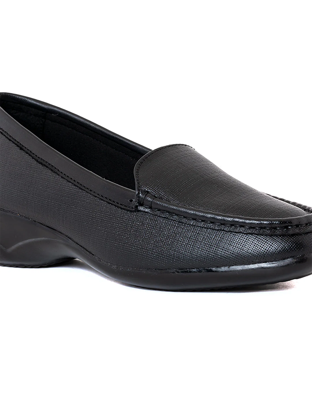 Khadim Leather Wedge Heel Loafers Casual Shoe for Women - Image 5