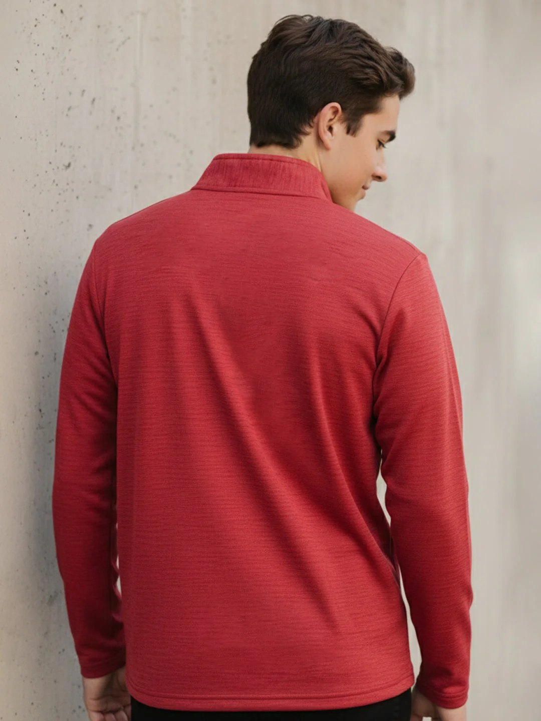 KHADIM Pro Full Sleeves High Neck T-Shirt for Men - Image 6