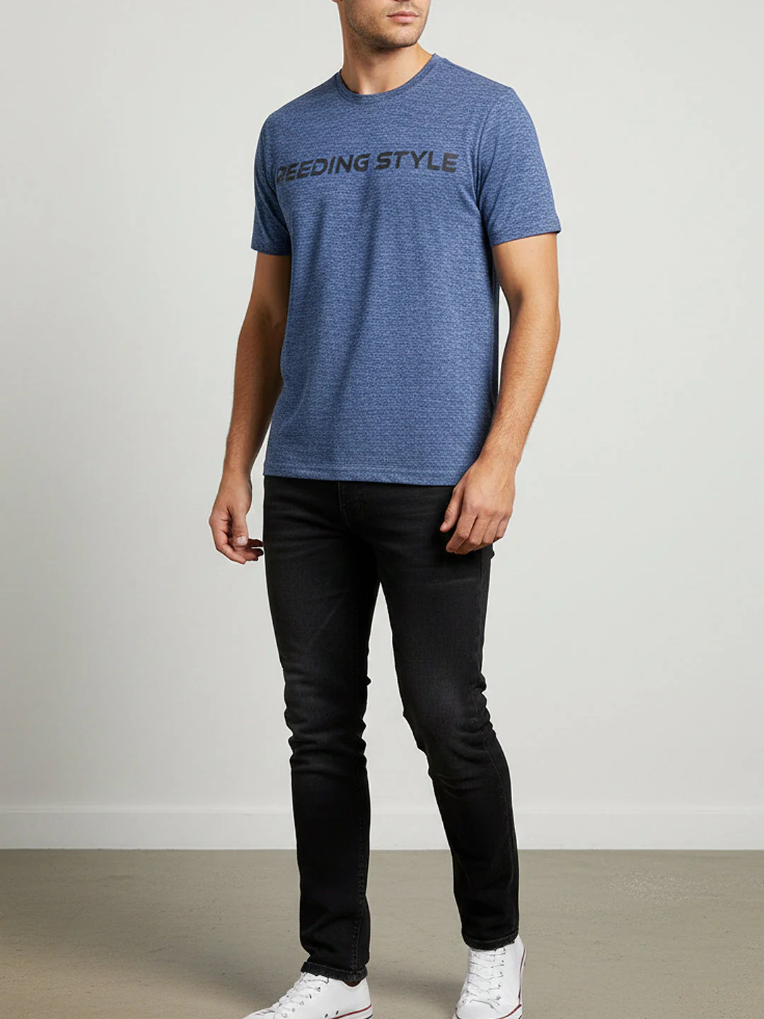 KHADIM Pro Half Sleeves Round Neck T-Shirt for Men - Image 3