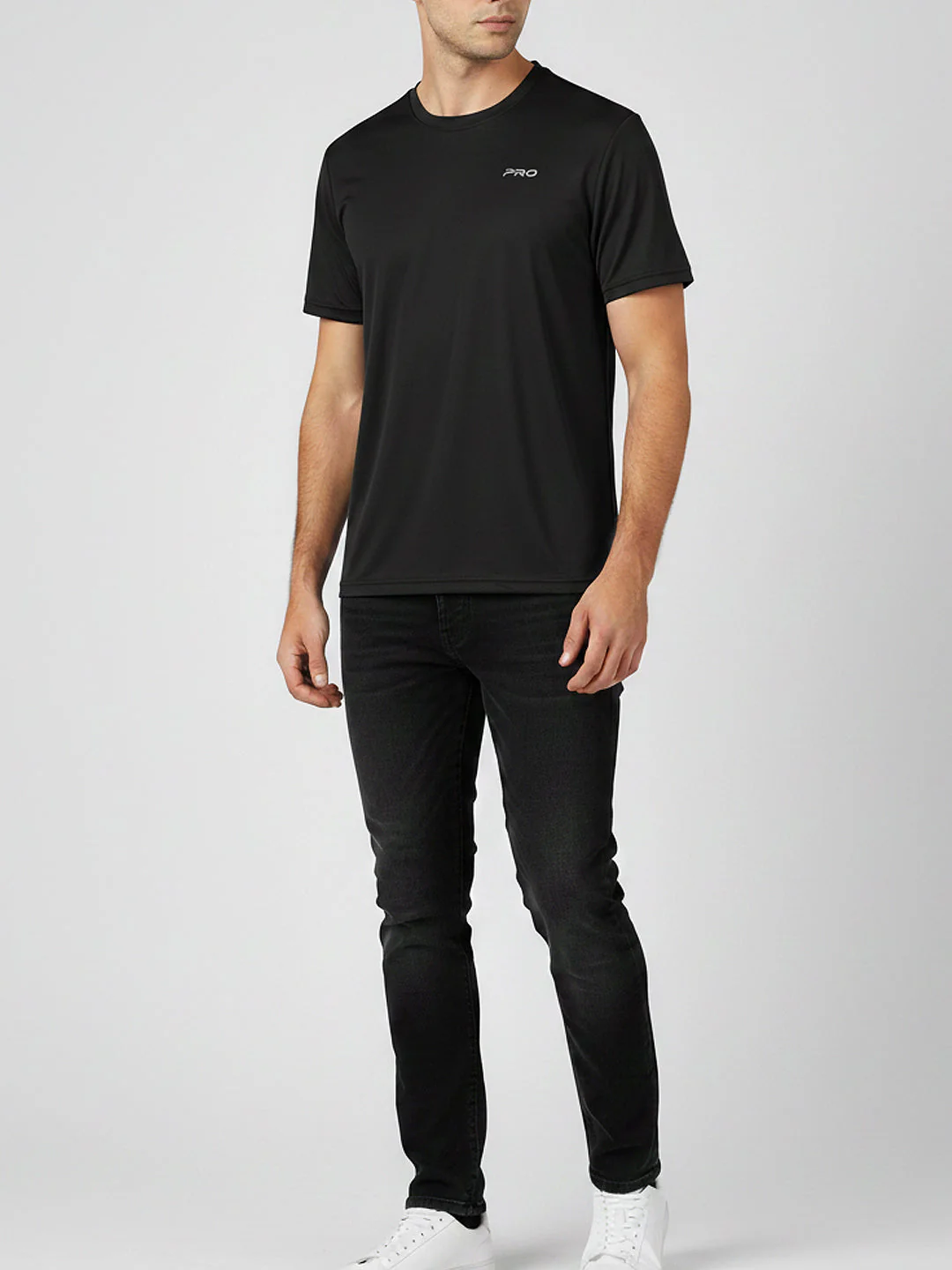 KHADIM Pro Half Sleeves Round Neck T-Shirt for Men - Image 7