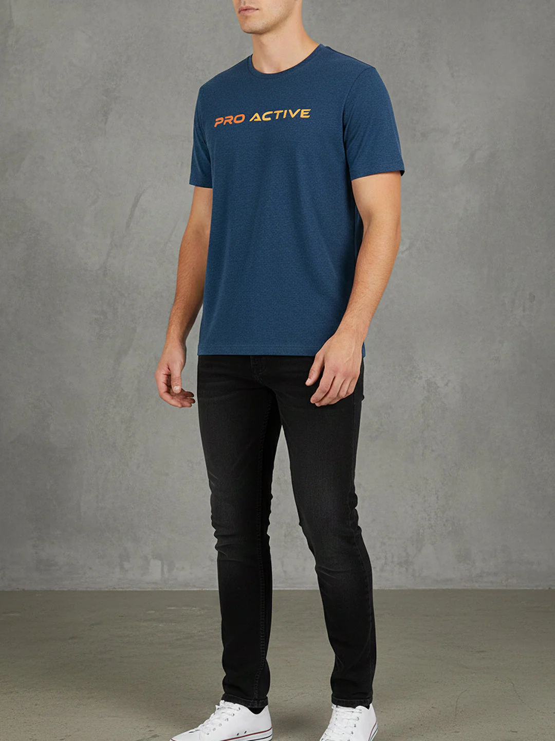 KHADIM Pro Half Sleeves Round Neck T-Shirt for Men - Image 3