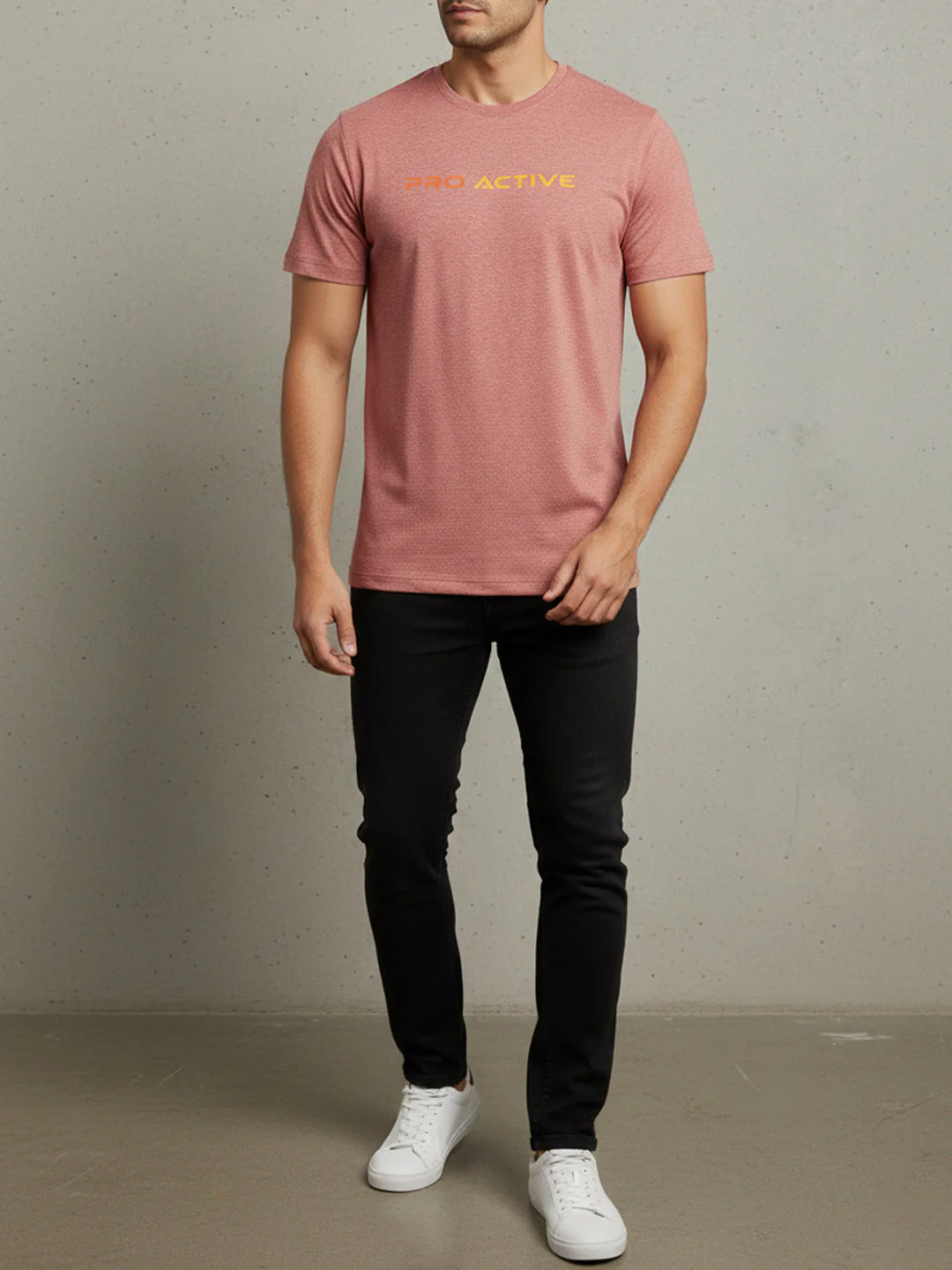 KHADIM Pro Half Sleeves Round Neck T-Shirt for Men - Image 7