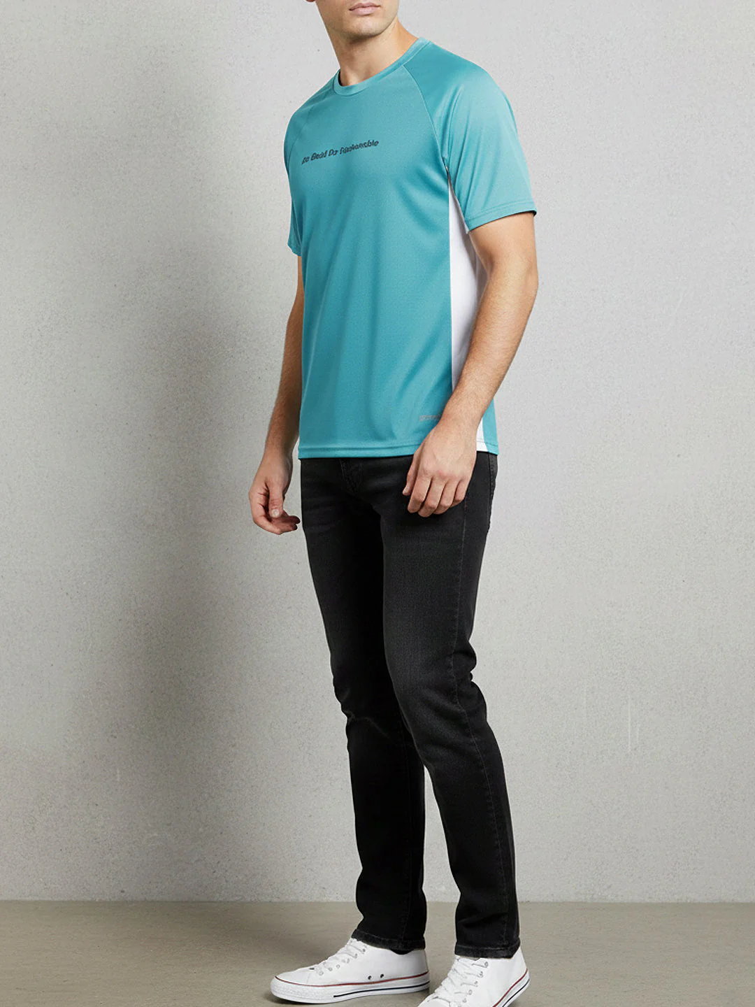 KHADIM Pro Half Sleeves Round Neck T-Shirt for Men - Image 7