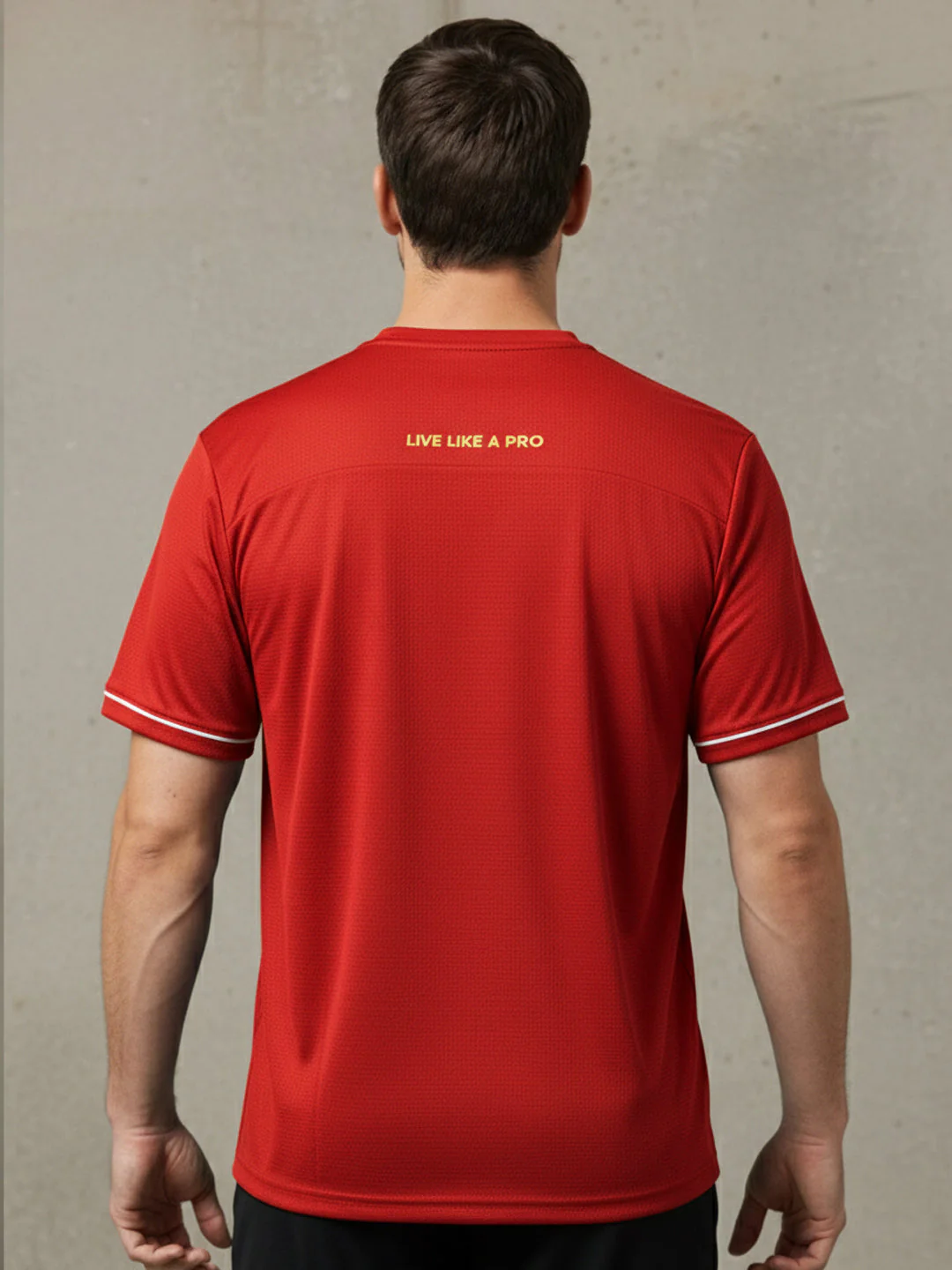 KHADIM Pro Half Sleeves V-Neck T-Shirt for Men - Image 6