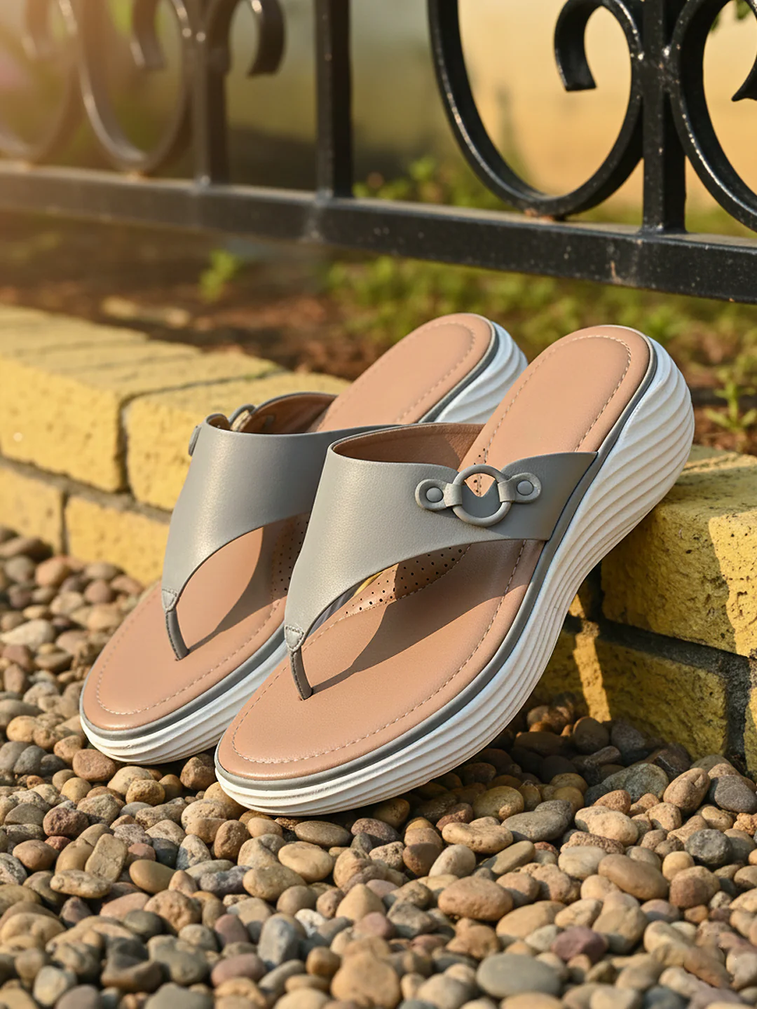 KHADIM Sharon Platform Heel Slip On Sandal for Women - Image 8