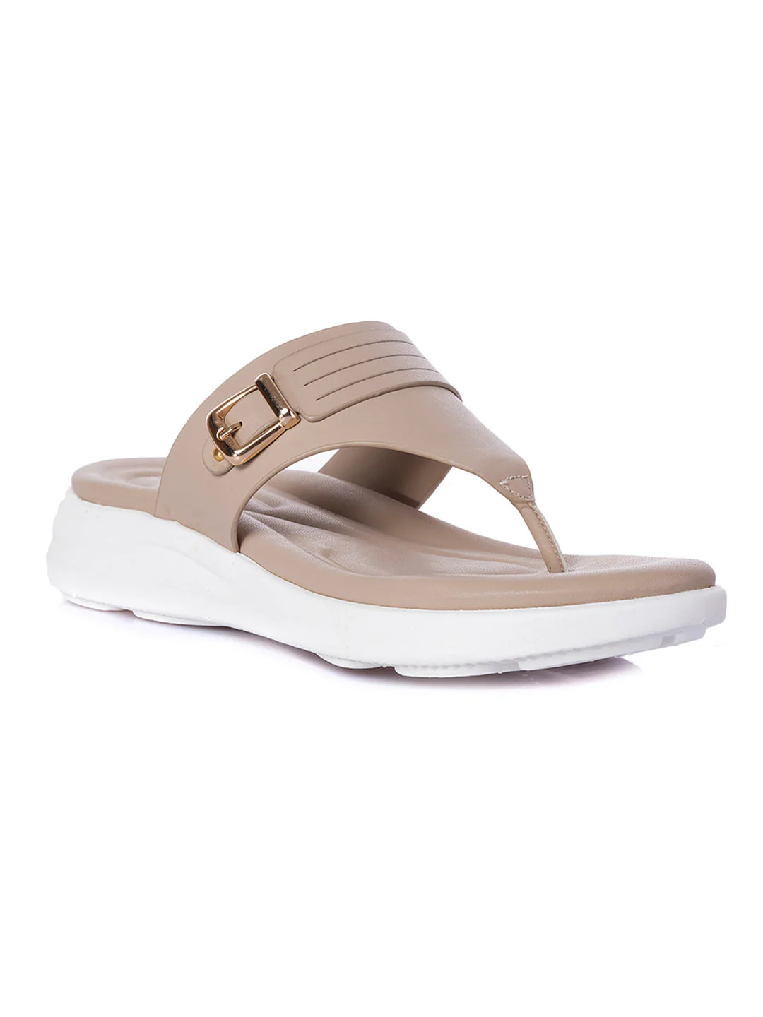 KHADIM Softouch Flat Platforms Slip On Sandal for Women - Image 9