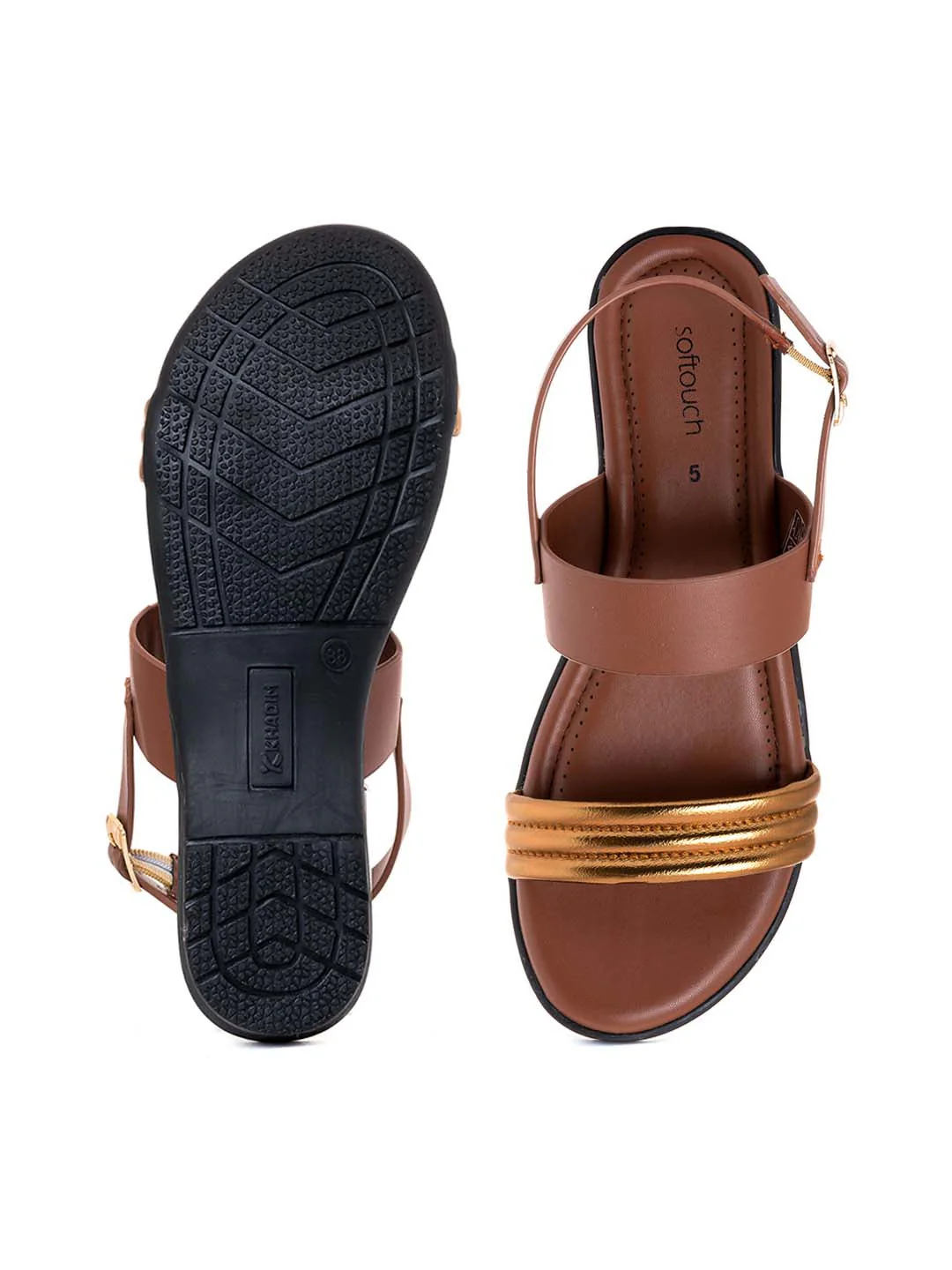 Khadim Softouch Flat Sandal for Women - Image 5