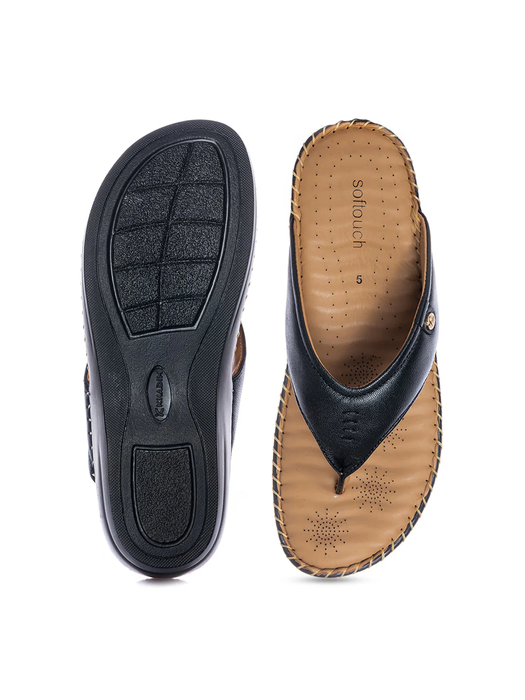 KHADIM Softouch Wedge Heel Slip On Sandal for Women - Image 13