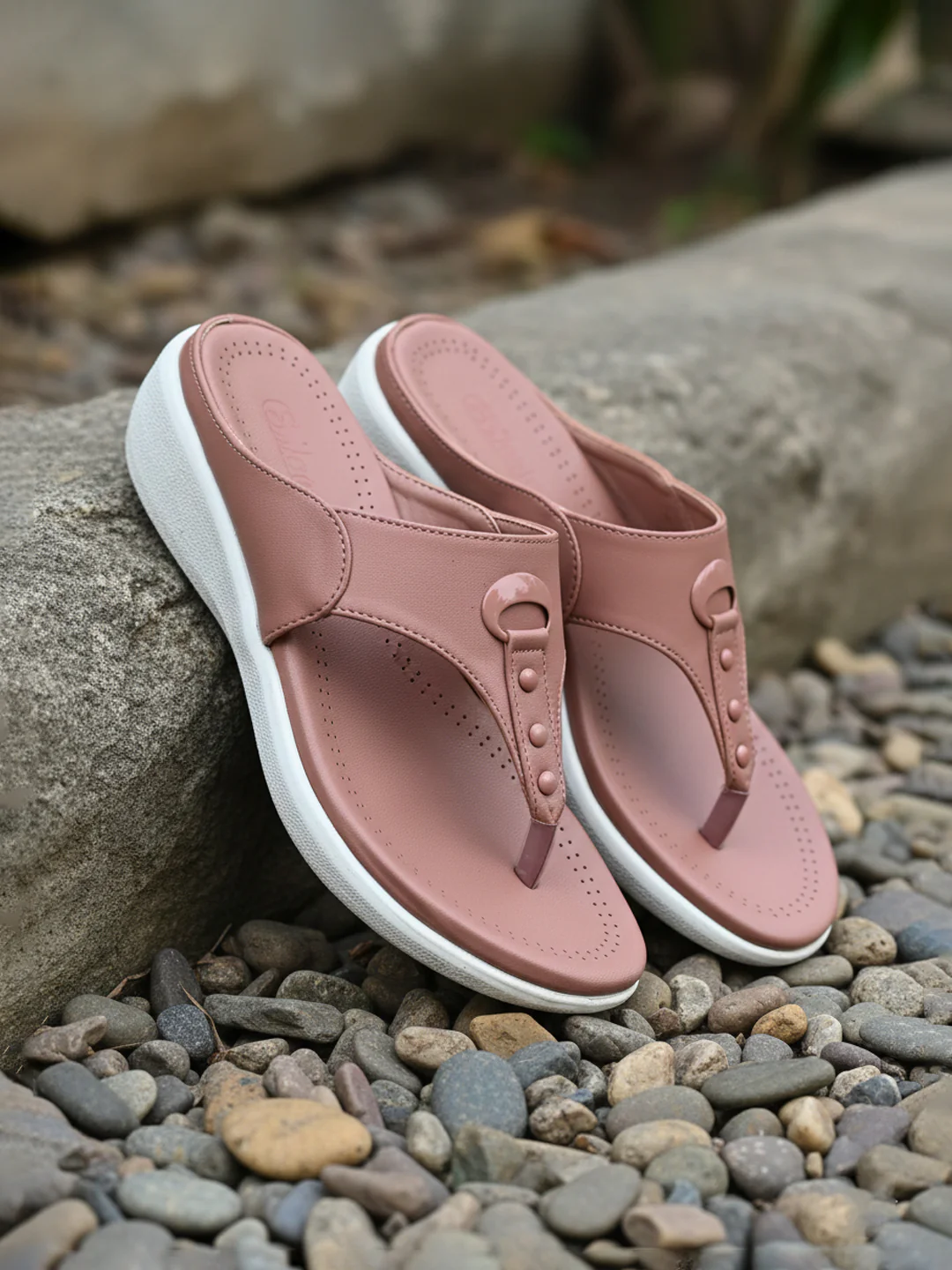 KHADIM Softouch Wedge Heel Slip On Sandal for Women - Image 8